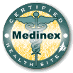 Medinex Certified Health Site Award