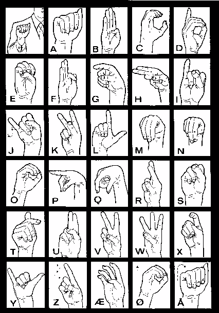 This is where there is an image of the Norwegian Manual Alphabet